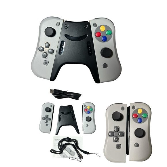 Nintendo Switch Custom Joy-Con N-SW/light Famicom Joy Cons Controllers Joy pad - Picture 10 of 16